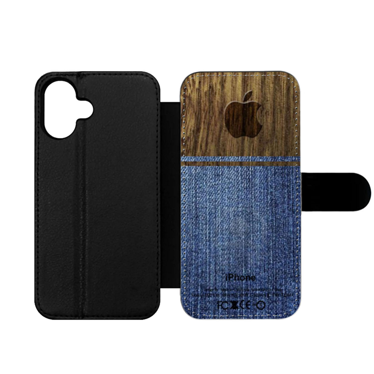 Jeans Denim Wallet iPhone Case