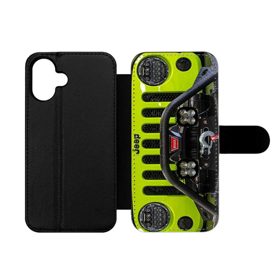 Jeep Wrangler Bumper Two Wallet iPhone Case