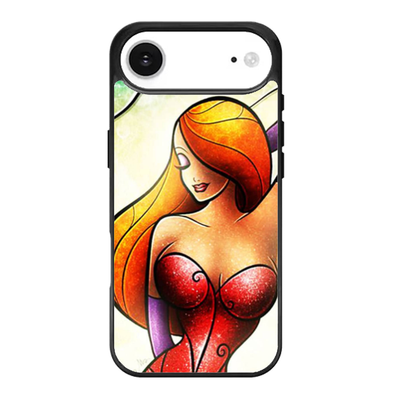 Jessica Rabbit Stained Glass iPhone Air Case