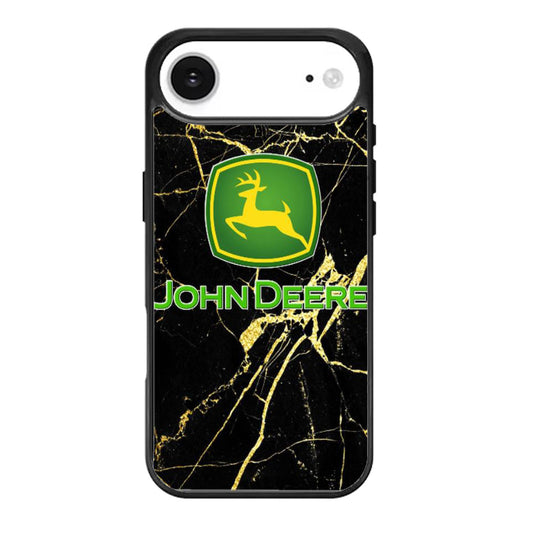 John Deere Black Marble iPhone Air Case