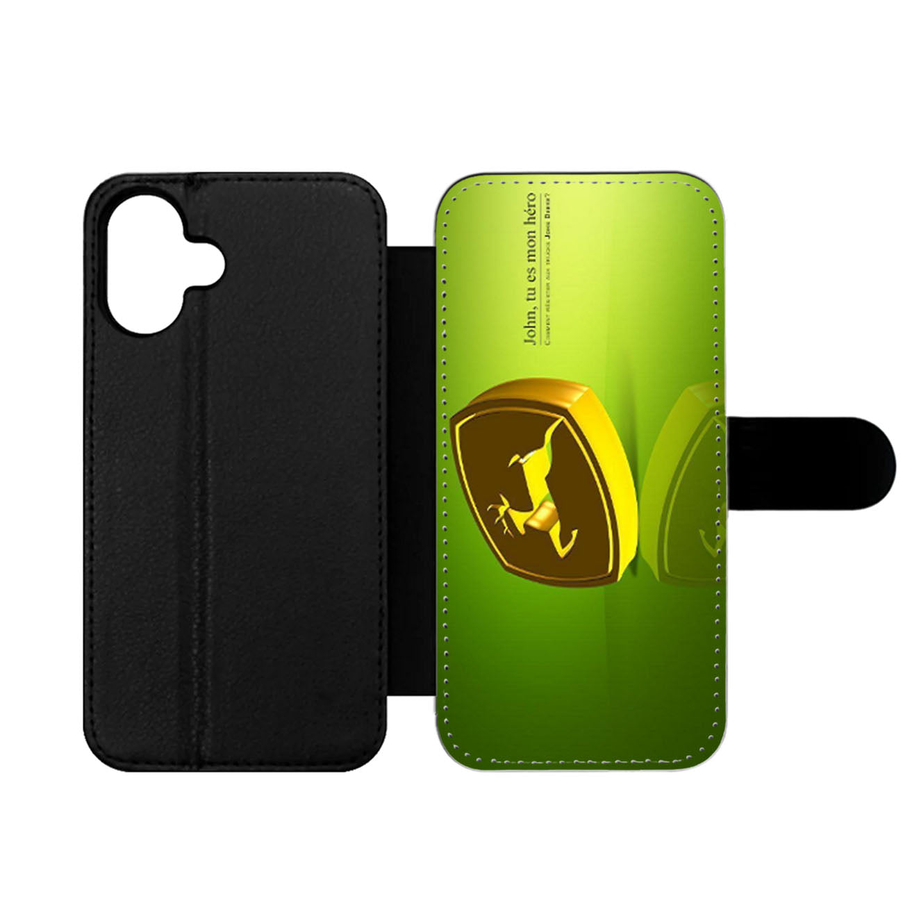 John Deere Logo Wallet iPhone Case