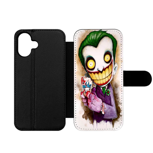 Joker Funny Wallet iPhone Case