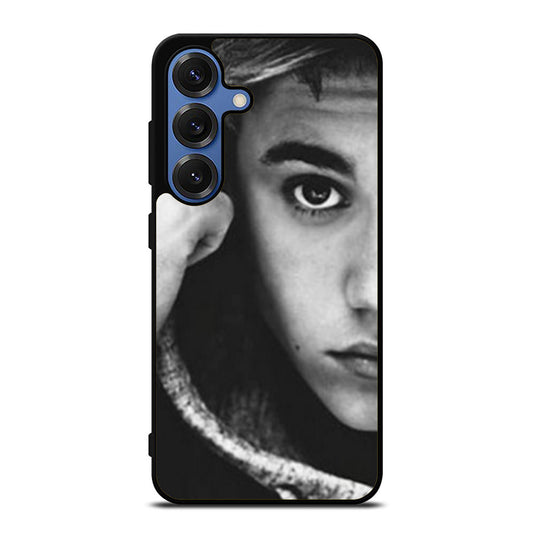 Justin Bieber in Black White Samsung S25 Ultra Case