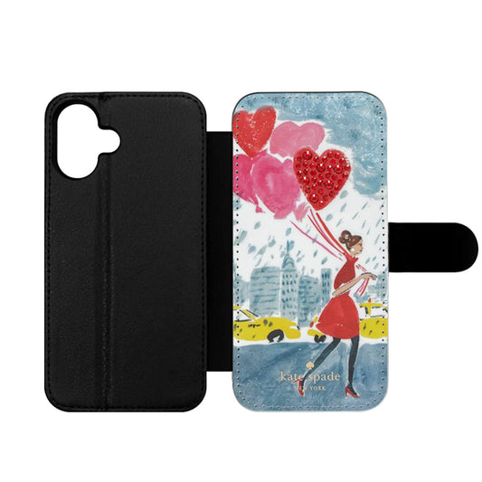 KATE SPADE BALLOON SPARKLE Wallet iPhone Case