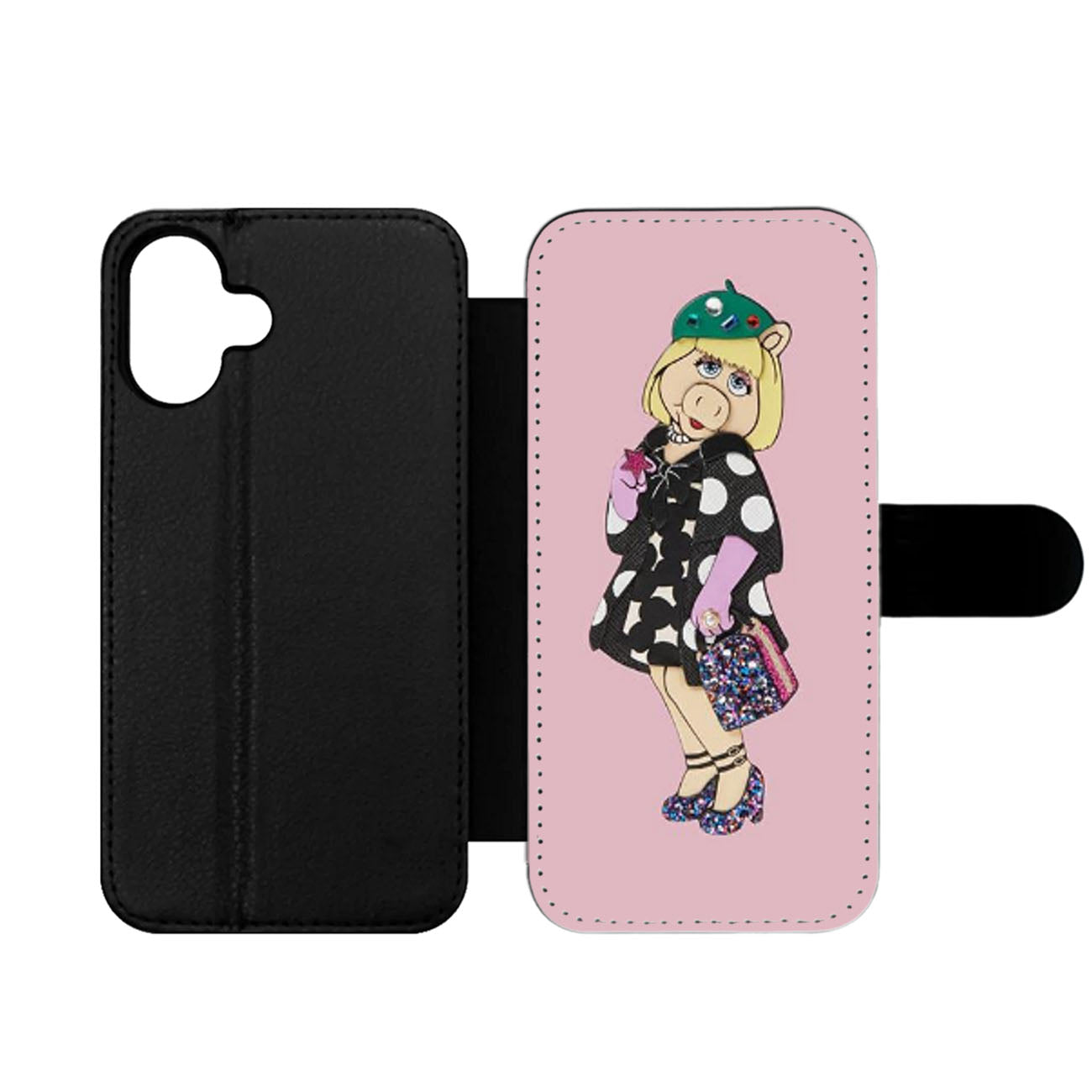 KATE SPADE MISS PIGGY Wallet iPhone Case