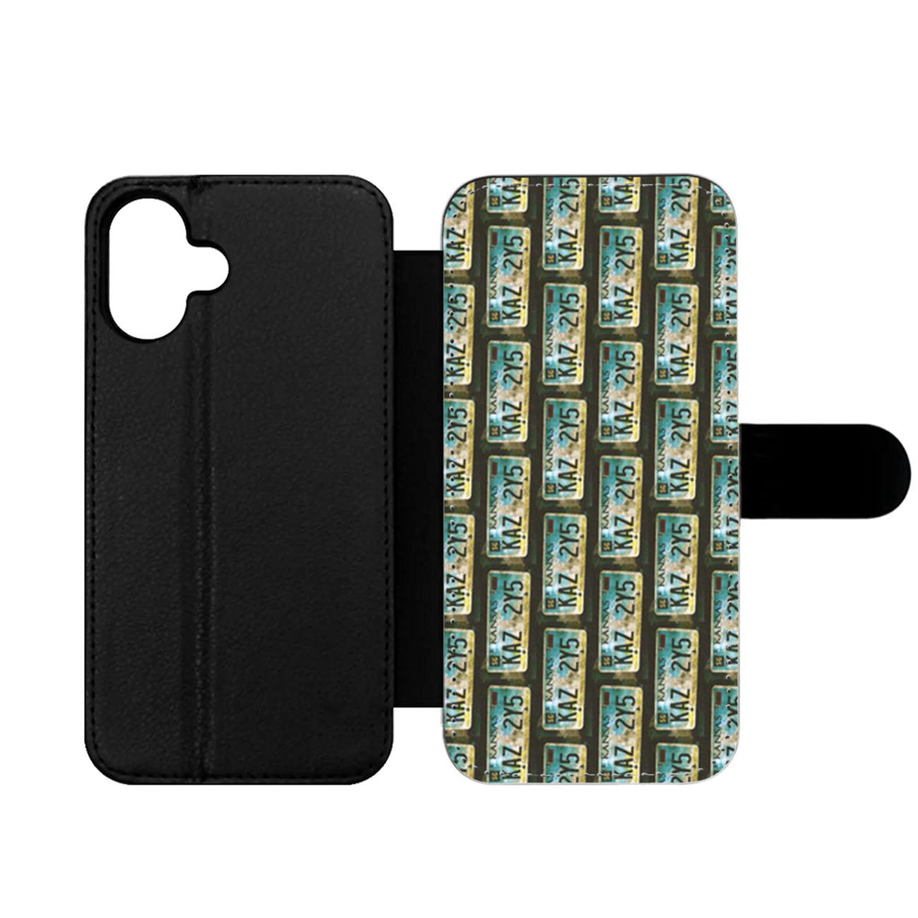 KAz 2Y5 License Plate Wallet iPhone Case