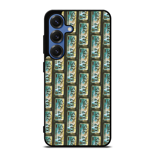 KAz 2Y5 License Plate Samsung S25 Ultra Case