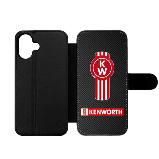 KENWORTH CARBON LOGO Wallet iPhone Case