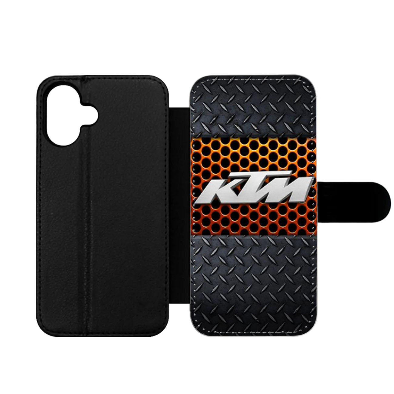 KTM RACING METAL Wallet iPhone Case