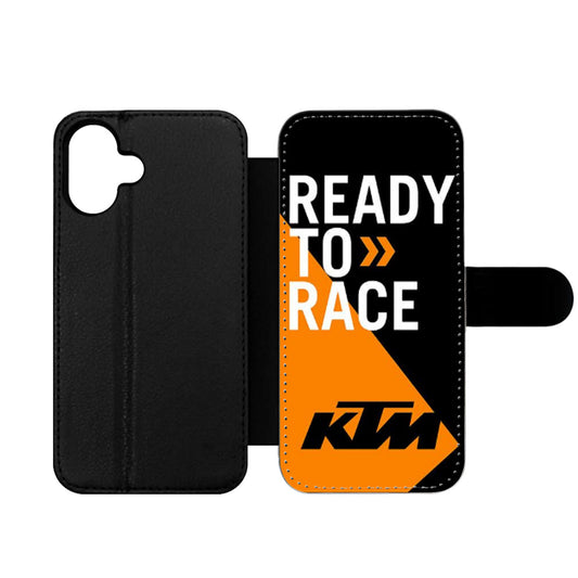 KTM READY TO RACE Wallet iPhone Case