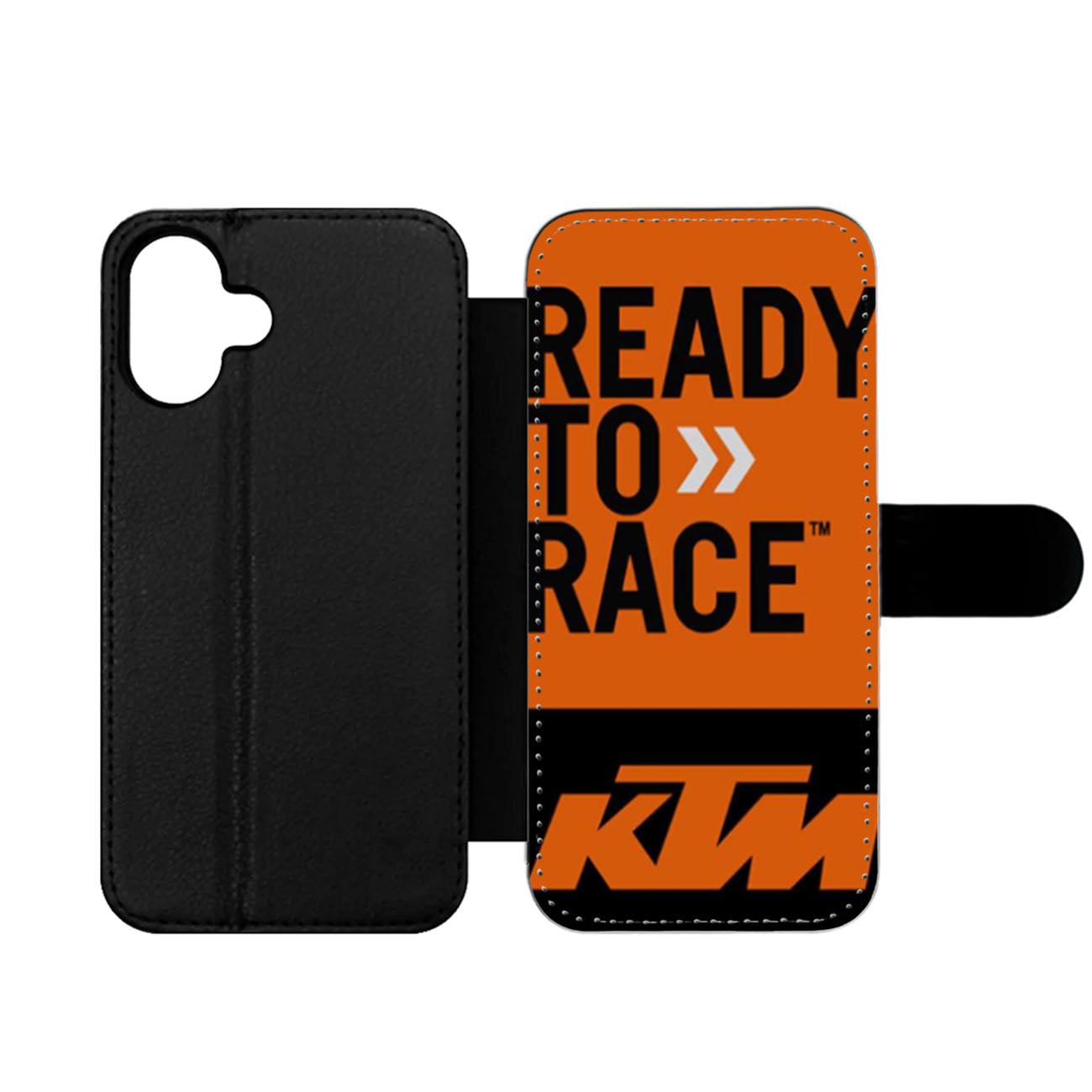 KTM Ready To Race Bike Dirt MX Wallet iPhone Case