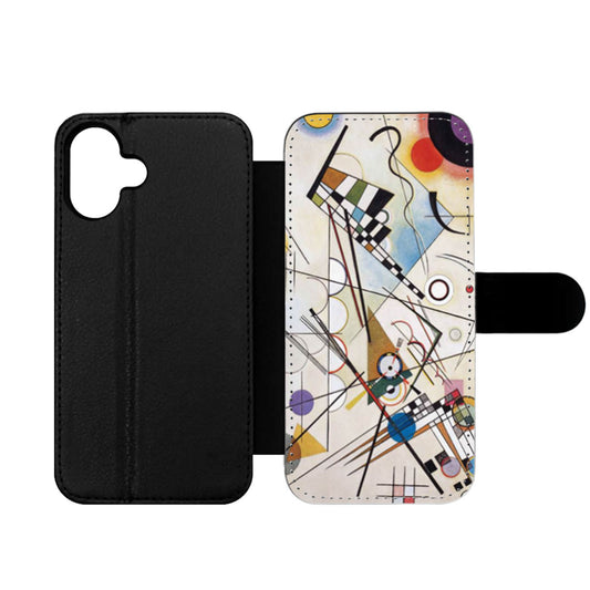 Kandinsky Abstract Art Wallet iPhone Case