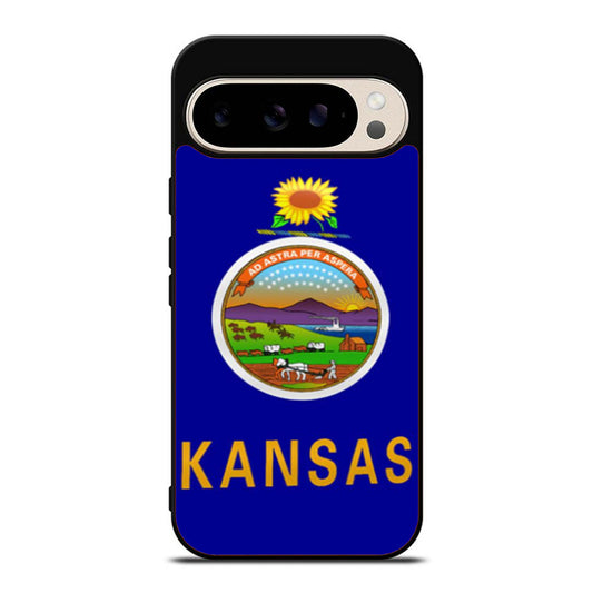 Kansas State Flag Google Pixel 9 Pro Case