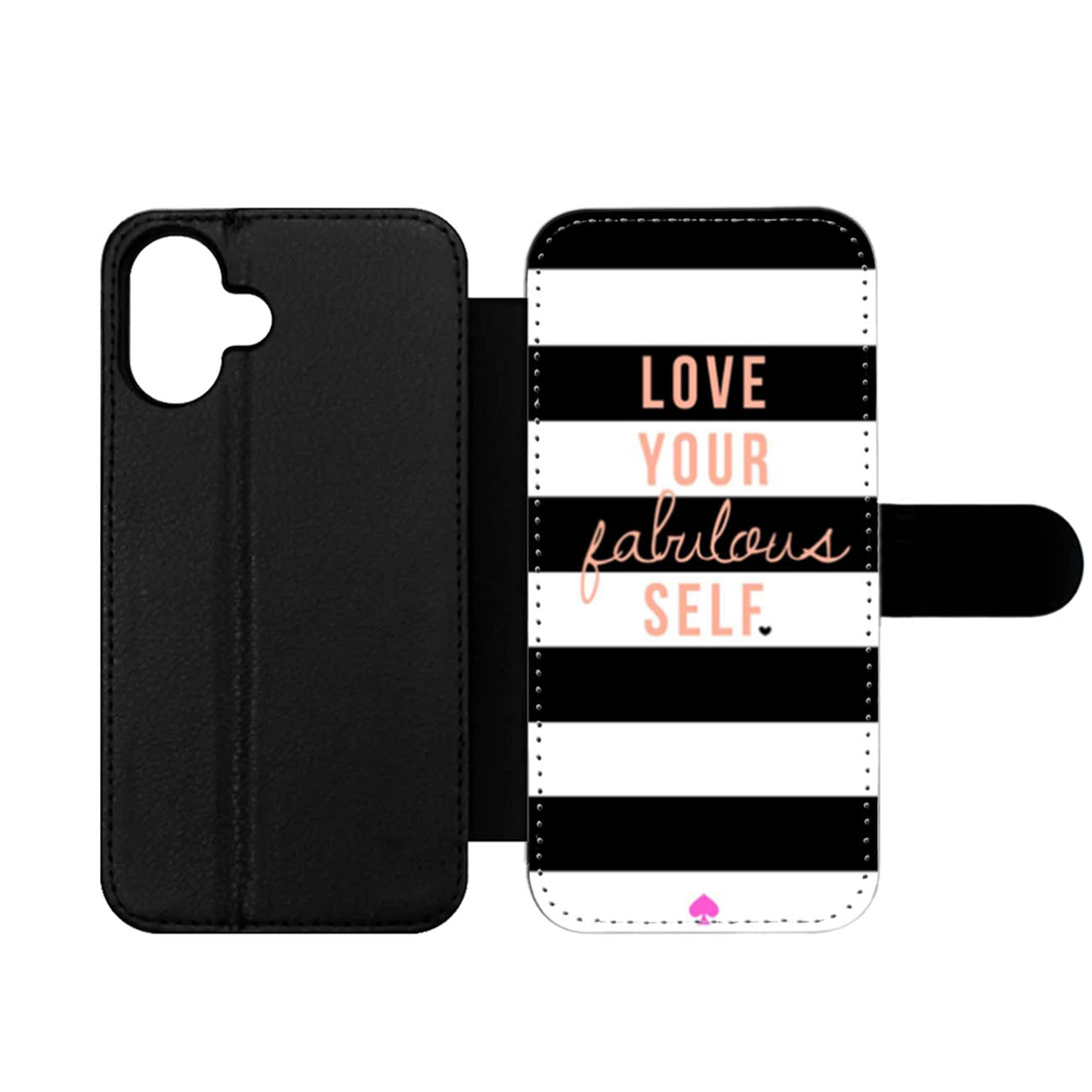 Kate Spade Love Your Fabulous Self Wallet iPhone Case
