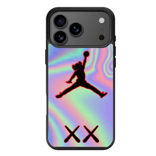 Kaws X Jordan Holographic iPhone 17 Pro Max Case
