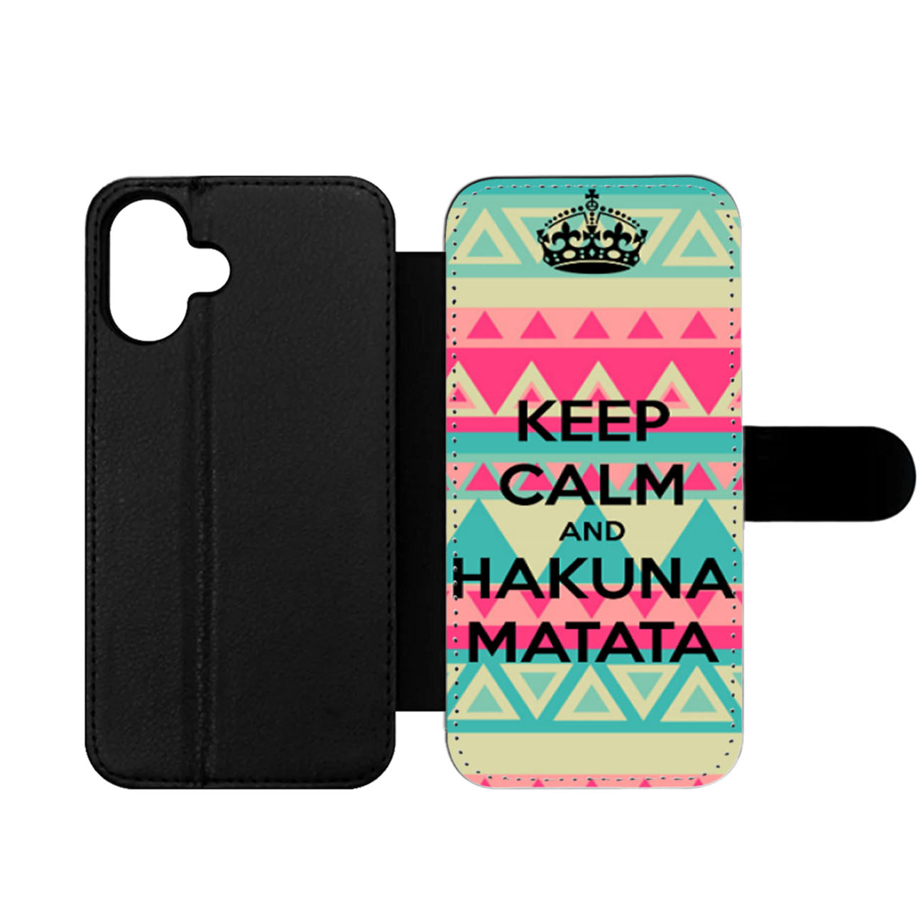Keep Calm And Hakuna Matata Two Wallet iPhone Case
