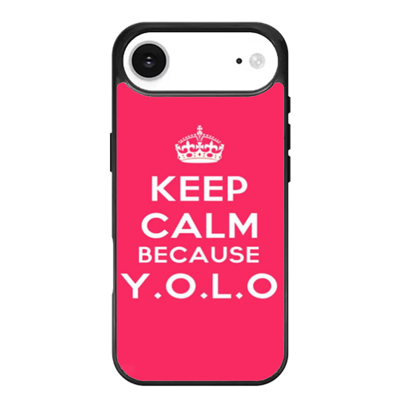 Keep Calm Cause Yolo Red iPhone Air Case