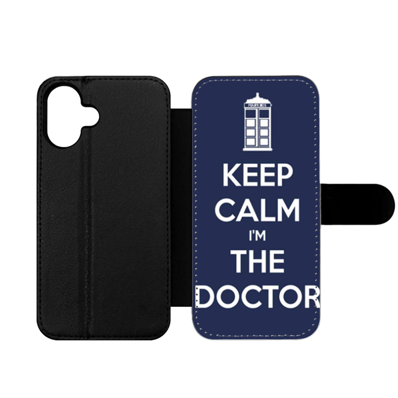Keep Calm Im The Doctor Wallet iPhone Case