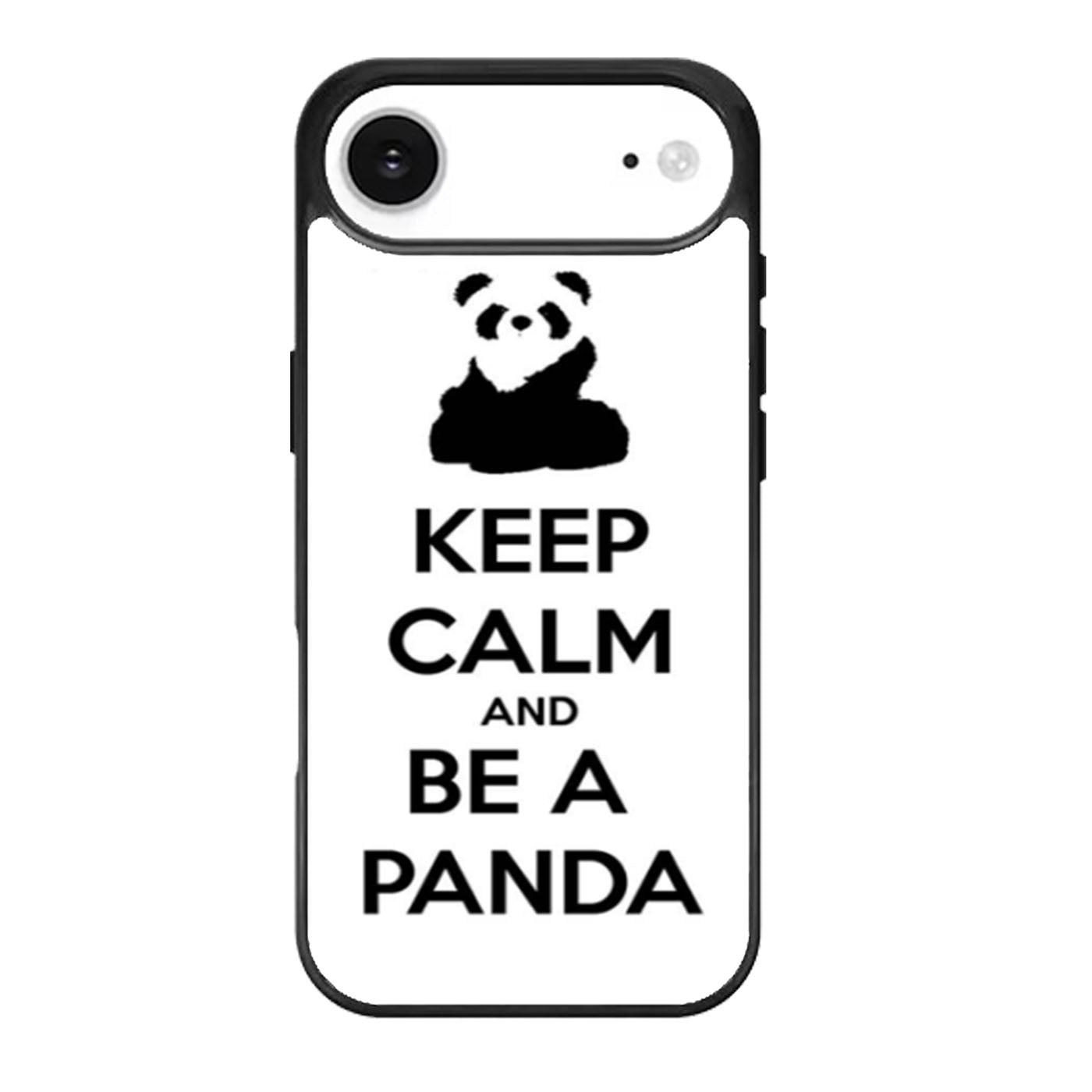 Keep Calm and Be A Panda iPhone Air Case