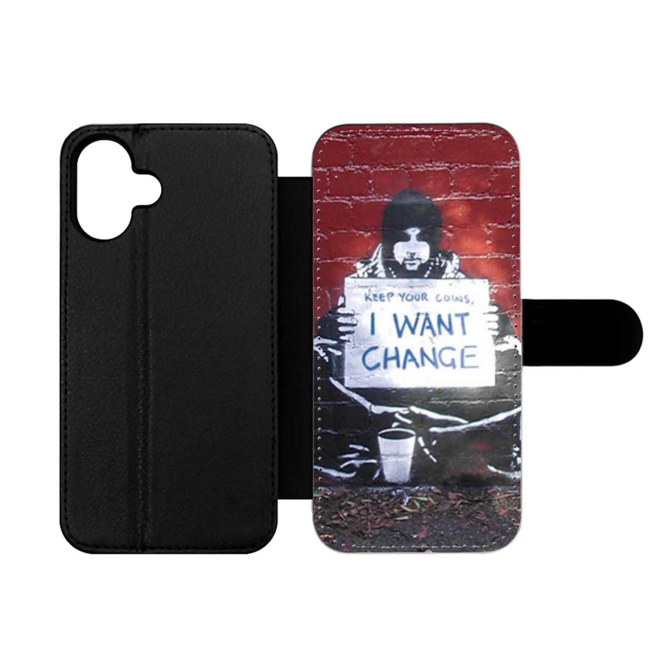 Keep Your Coins I Want Change Wallet iPhone Case