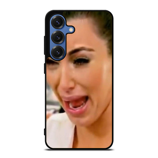 Kim Kardashian Cry Ugly Face Samsung S25 Ultra Case