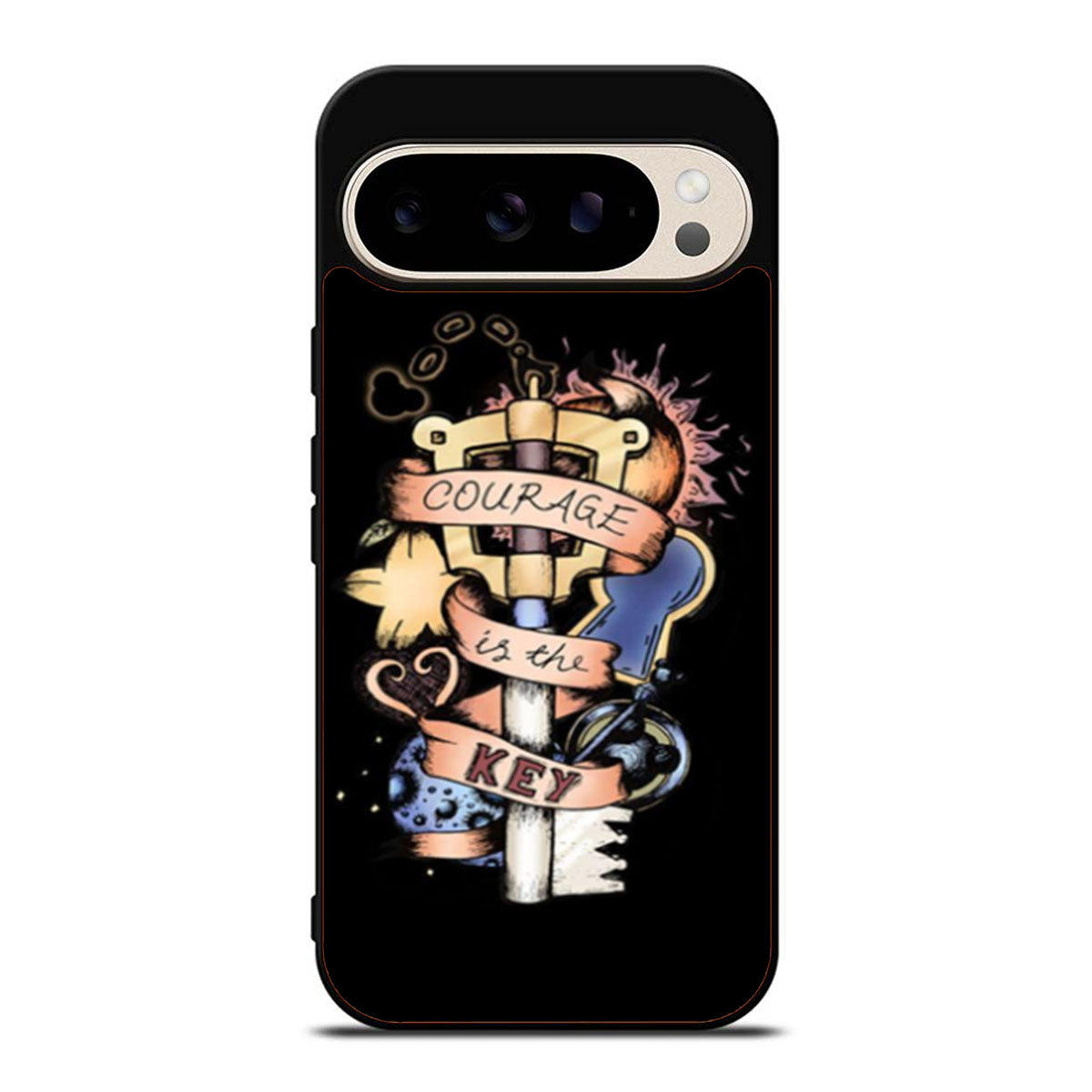 Kingdom Heart Courage is the Key Google Pixel 9 Pro Case