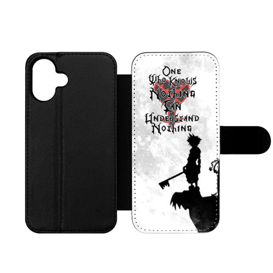 Kingdom Hearts Quote Wallet iPhone Case
