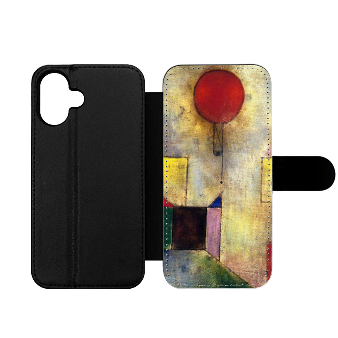 Klee Red Balloon Wallet iPhone Case