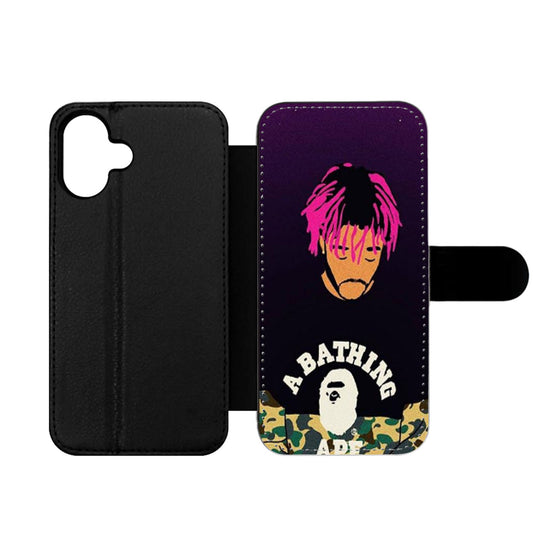 LIL UZI VERT BATHING APE Wallet iPhone Case