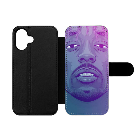LIL UZI VERT FACE Wallet iPhone Case
