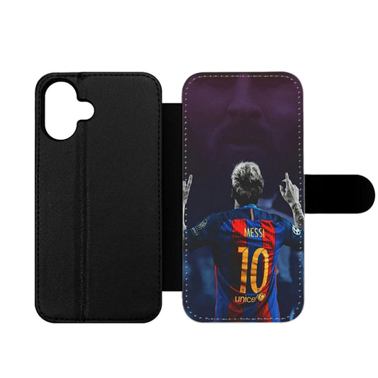 LIONEL MESSI 10 BARCELONA Wallet iPhone Case