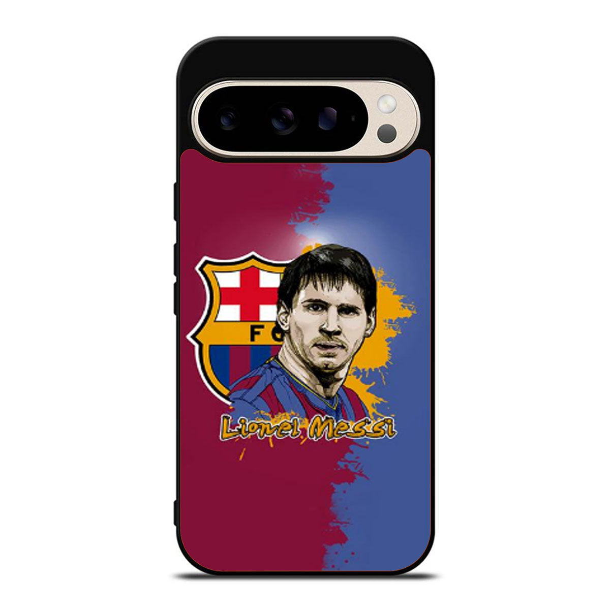 LIONEL MESSI BARCELONA ART Google Pixel 9 Pro Case