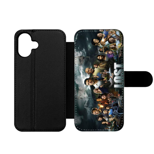 LOST TV Series Wallet iPhone Case