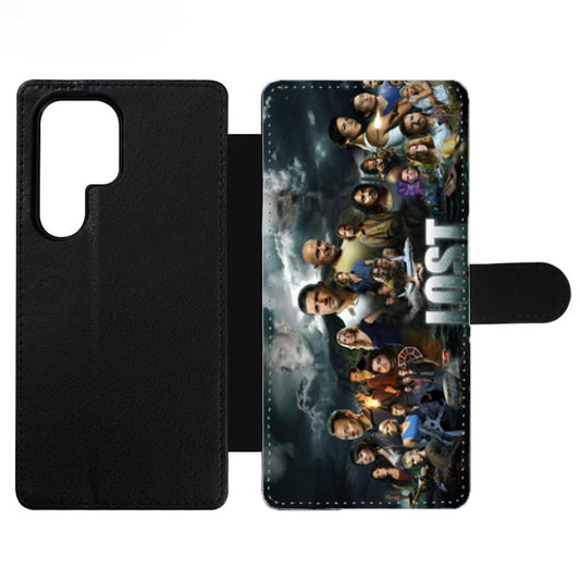 LOST TV Series Wallet Samsung Case