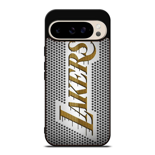 LOS ANGELES LAKERS METAL LOGO Google Pixel 9 Pro Case