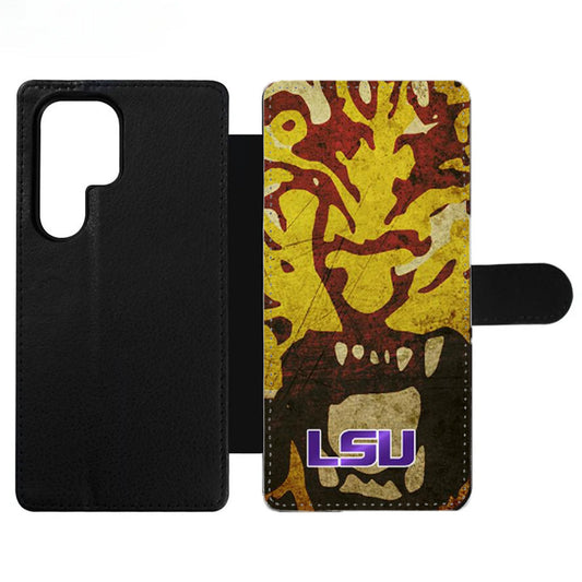 LSU TIGERS FOOTBALL Wallet Samsung Case
