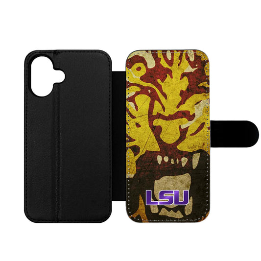 LSU TIGERS FOOTBALL Wallet iPhone Case