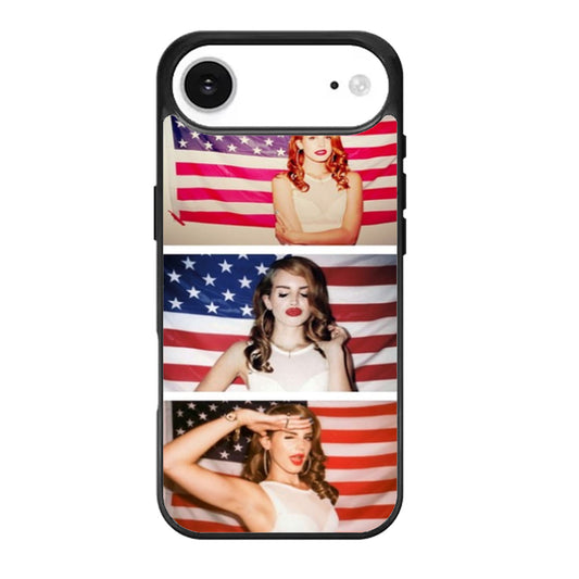 Lana del Rey and American Flag iPhone Air Case