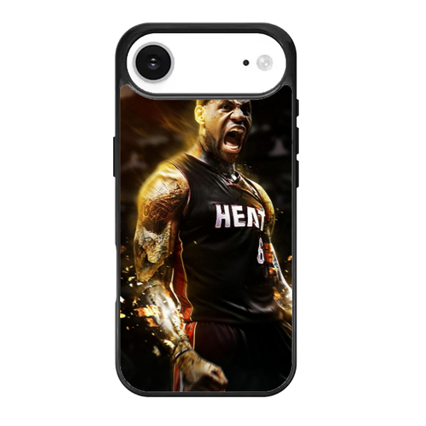 Lebron James Screaming Miami Heat iPhone Air Case
