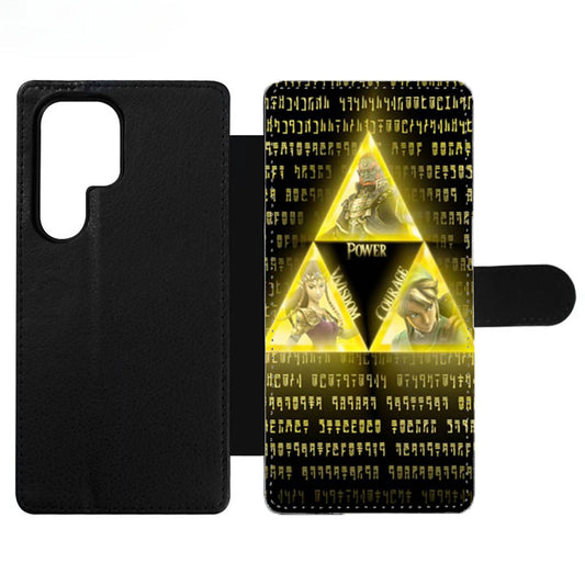 Legend of Zelda Poster Wallet Samsung Case