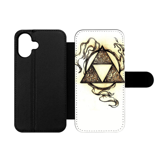 Legend of Zelda Triforce Two Wallet iPhone Case