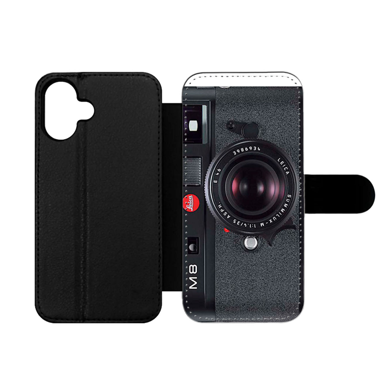 Leica M8 Retro Camera Wallet iPhone Case