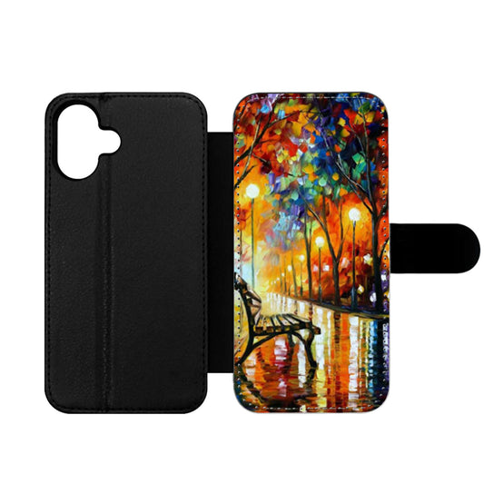 Leonid Afremov Art Wallet iPhone Case