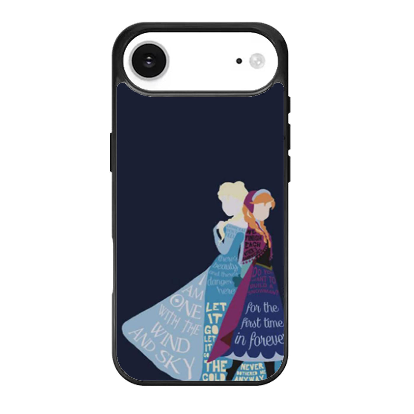 Let It Go Elsa Anna Frozen Lyric iPhone Air Case