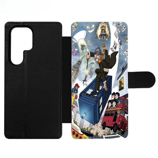 Lets face it the TARDIS Wallet Samsung Case