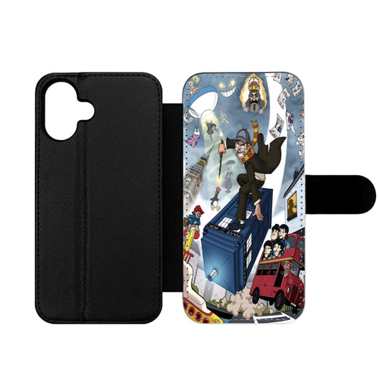 Lets face it the Tardis Two Wallet iPhone Case