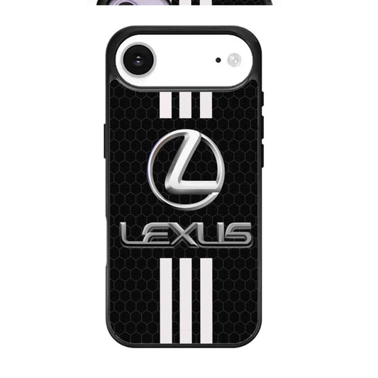 Lexus Logo White Striped iPhone Air Case