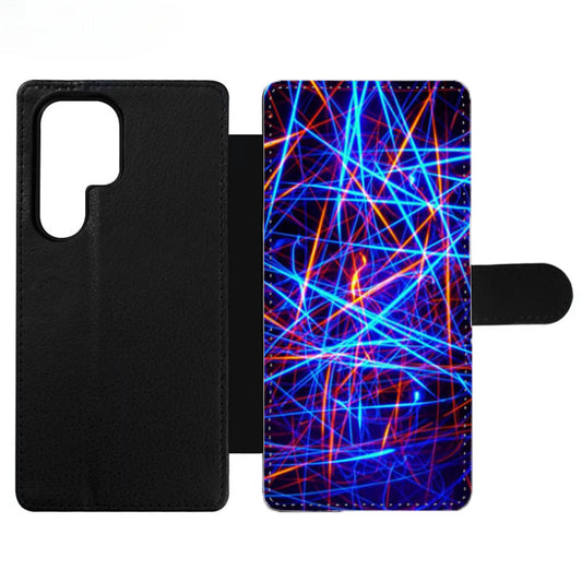 Light Effect Wallet Samsung Case