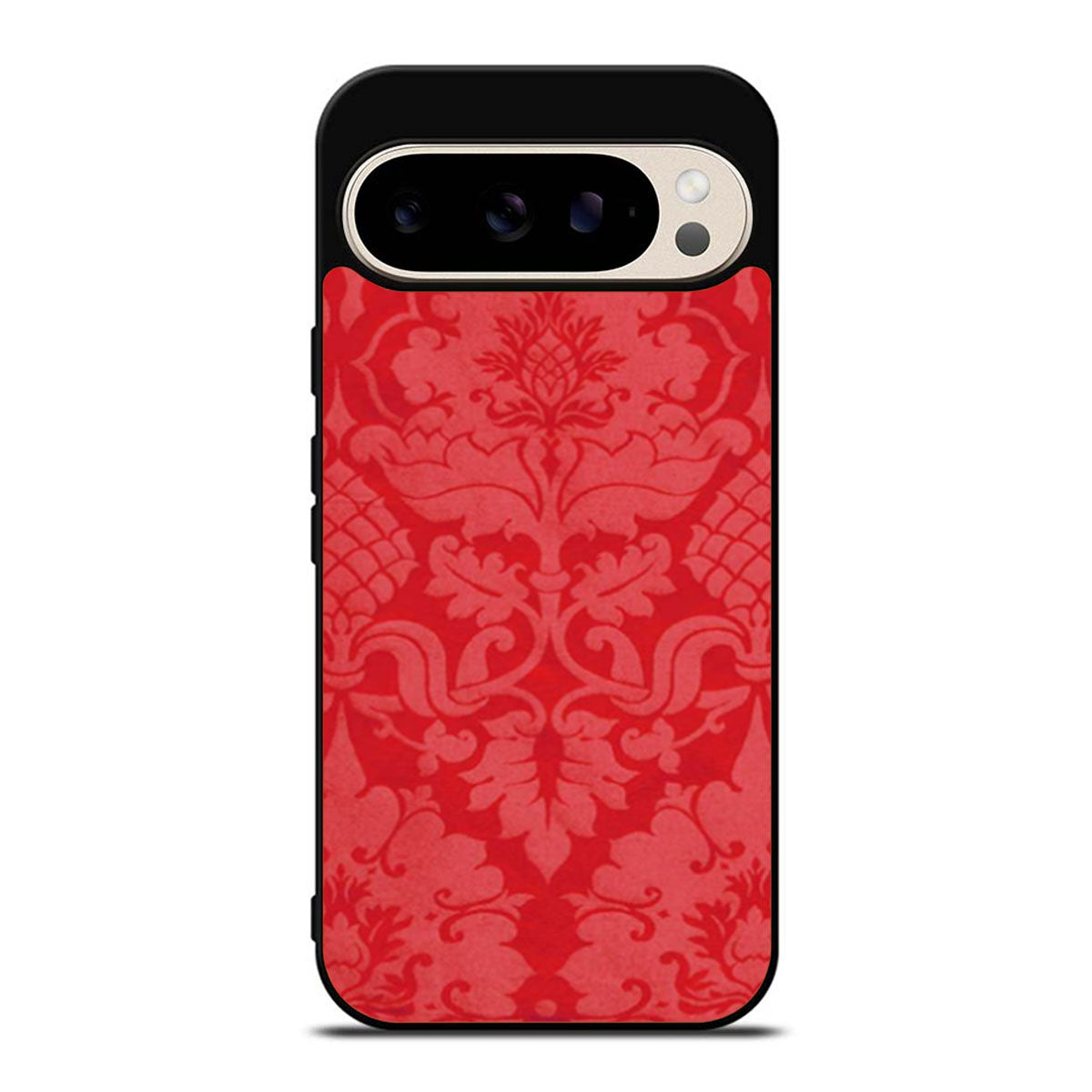 Light Red Damask Pattern Google Pixel 9 Pro Case
