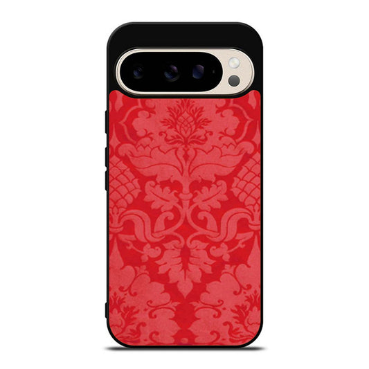 Light Red Damask Pattern Google Pixel 9 Pro Case